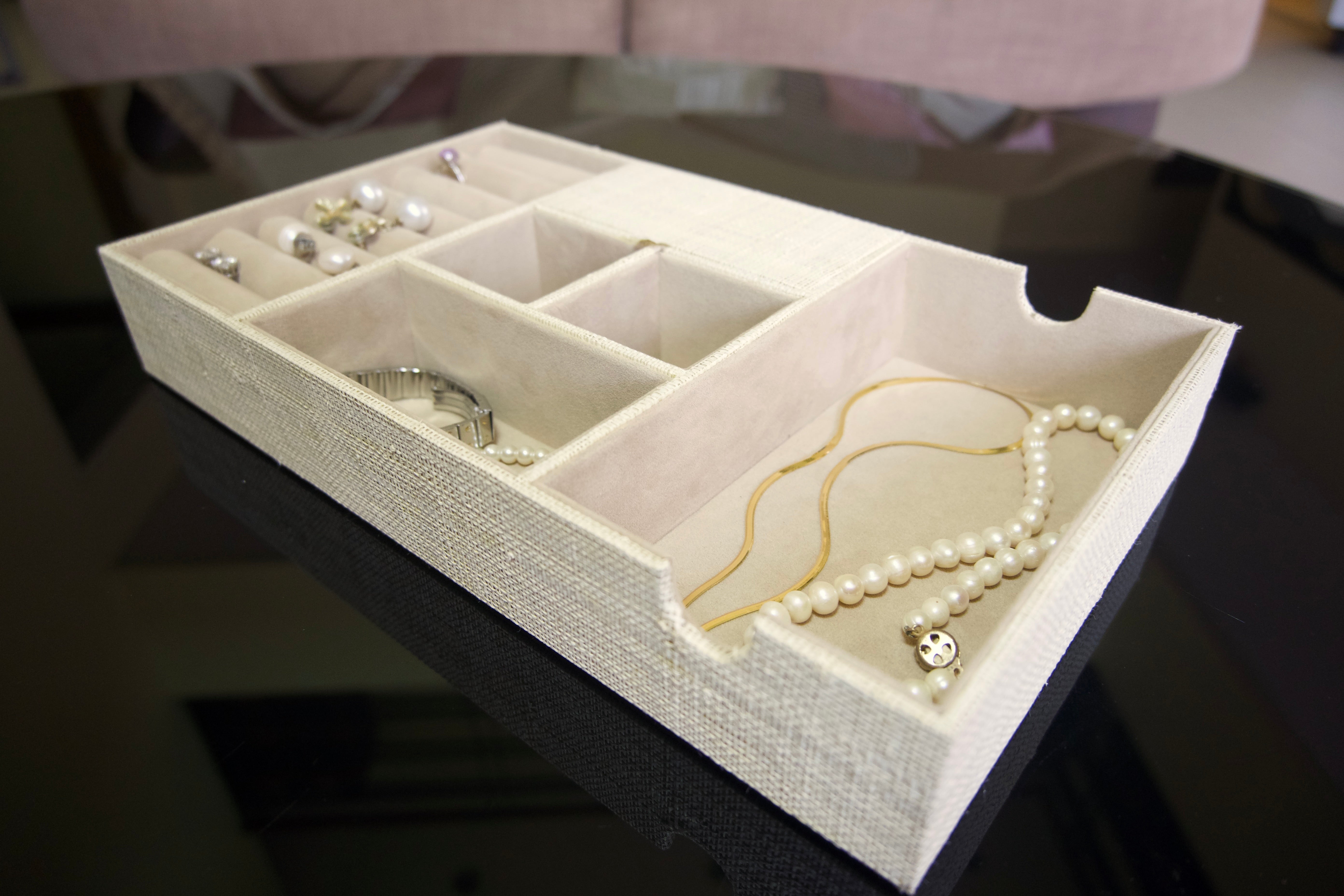 Jewelry Tray Fine Raffia