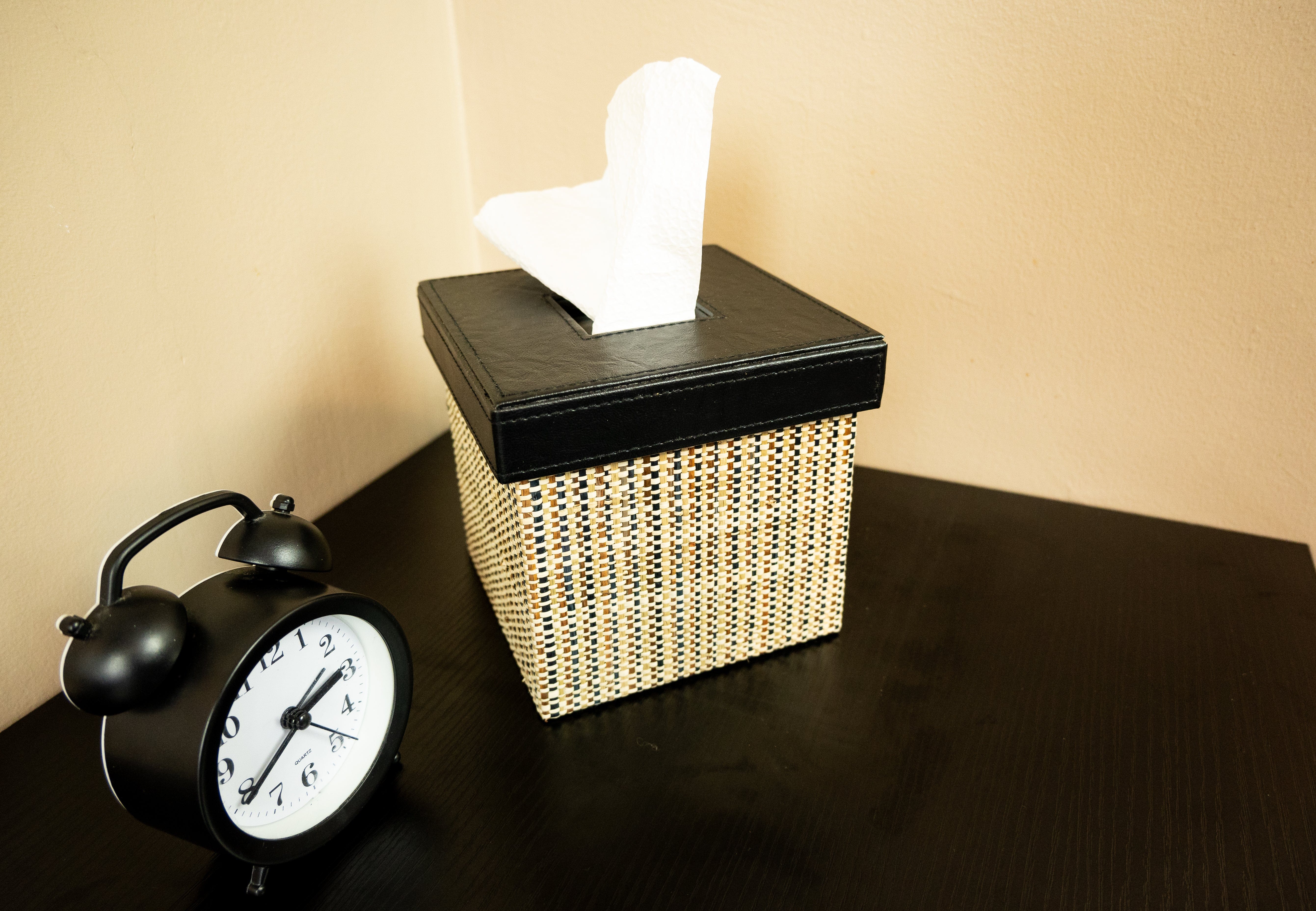 square tissue box