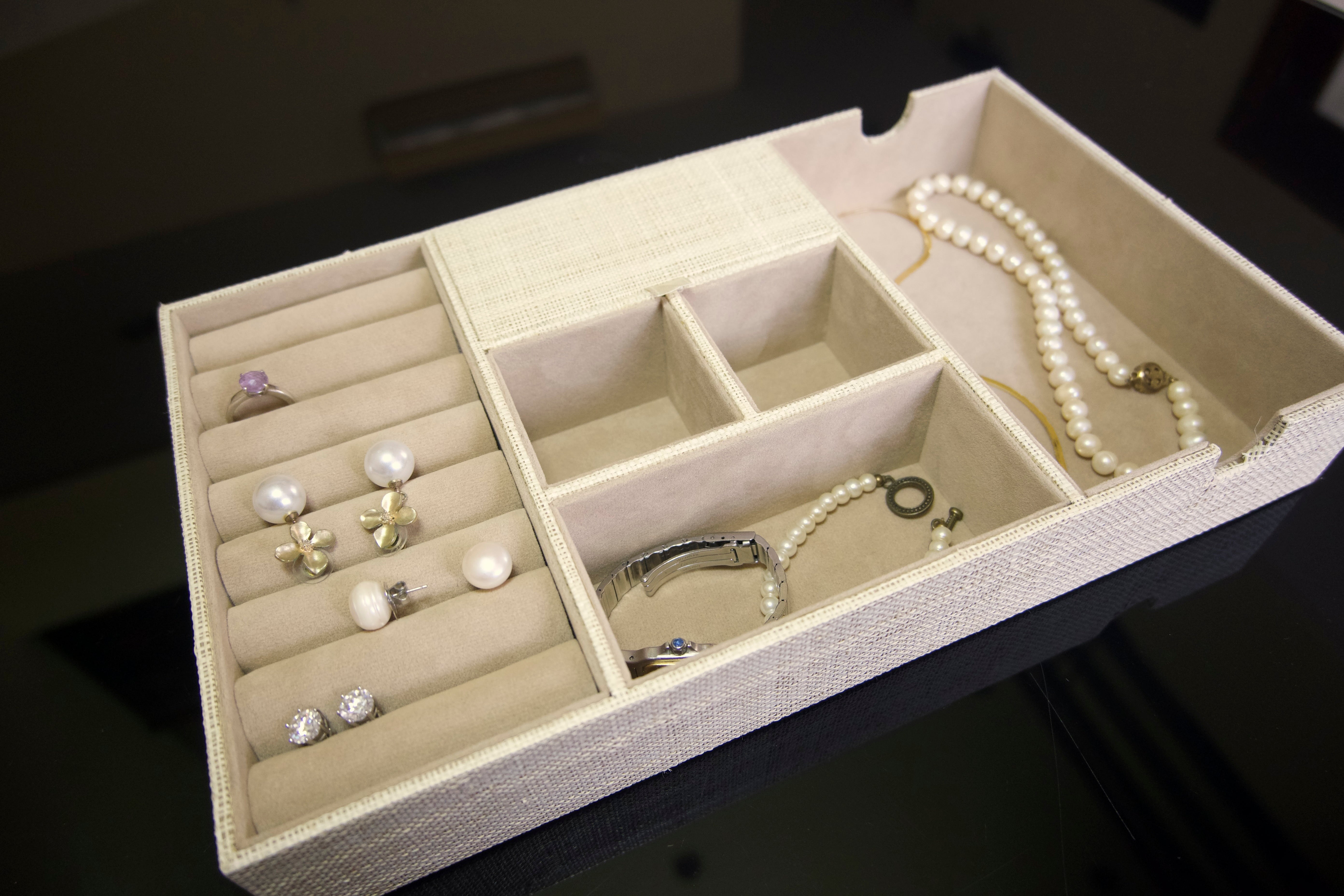 Jewelry Tray Fine Raffia