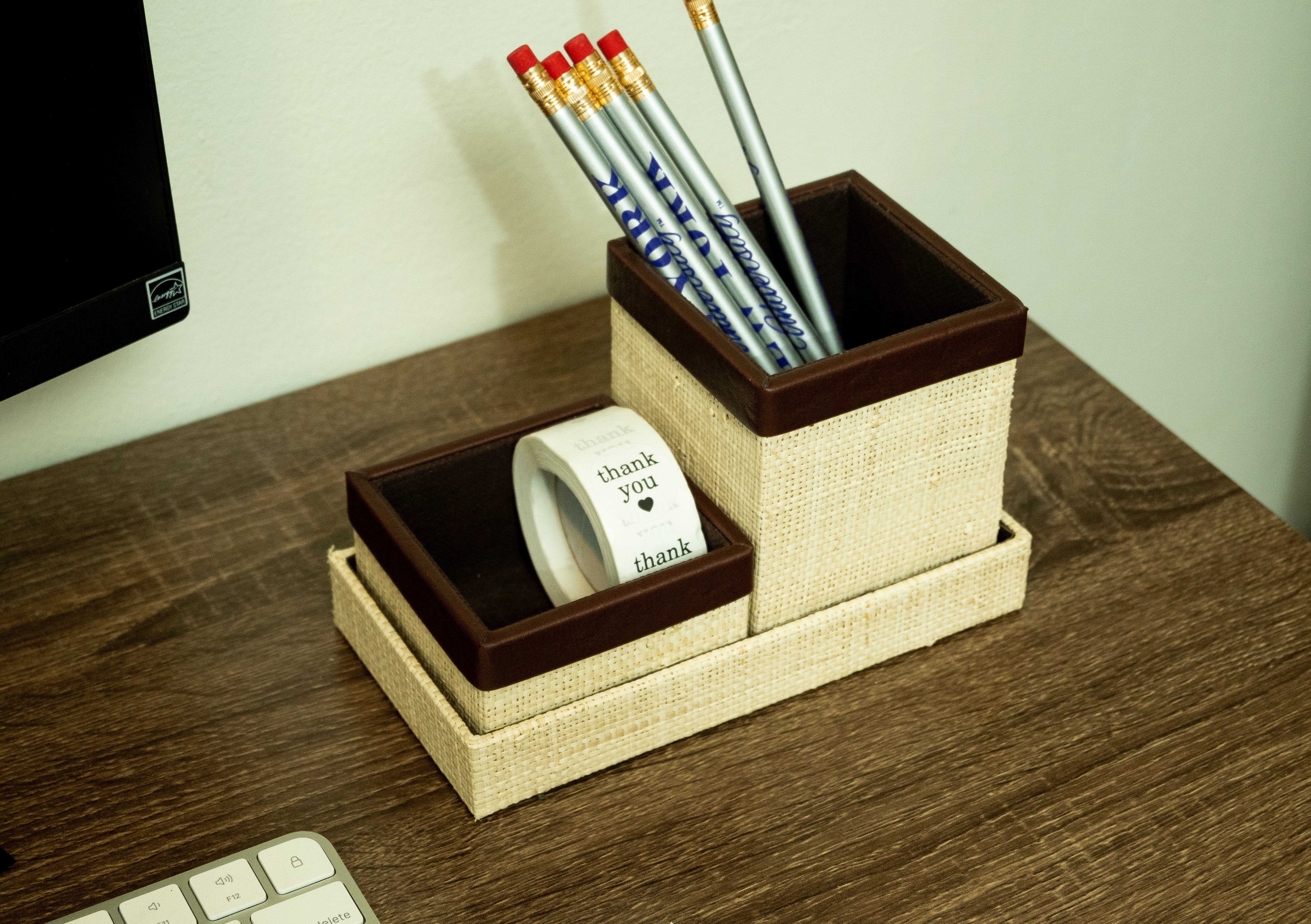 handmade remote organizer