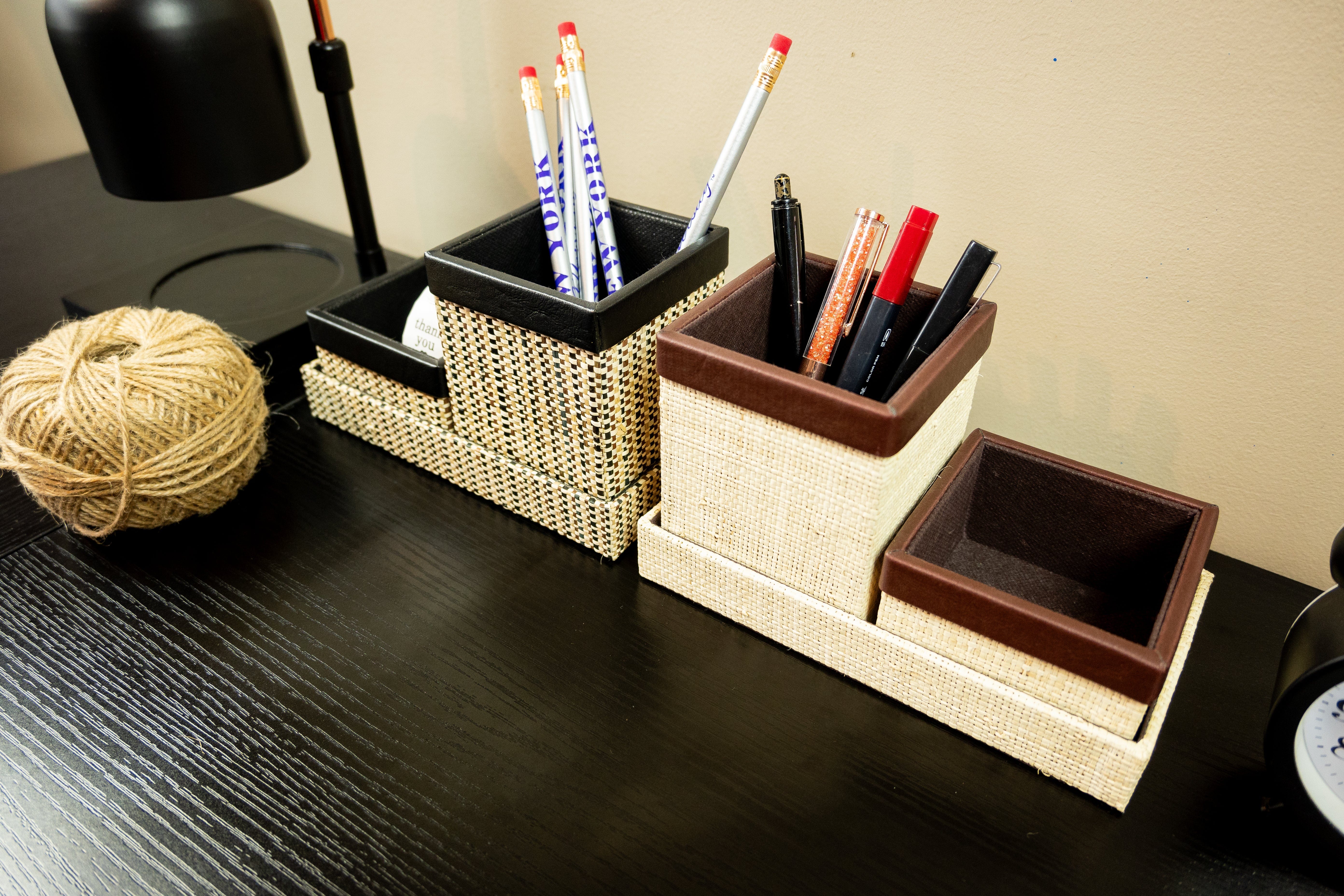 handmade desk organizer