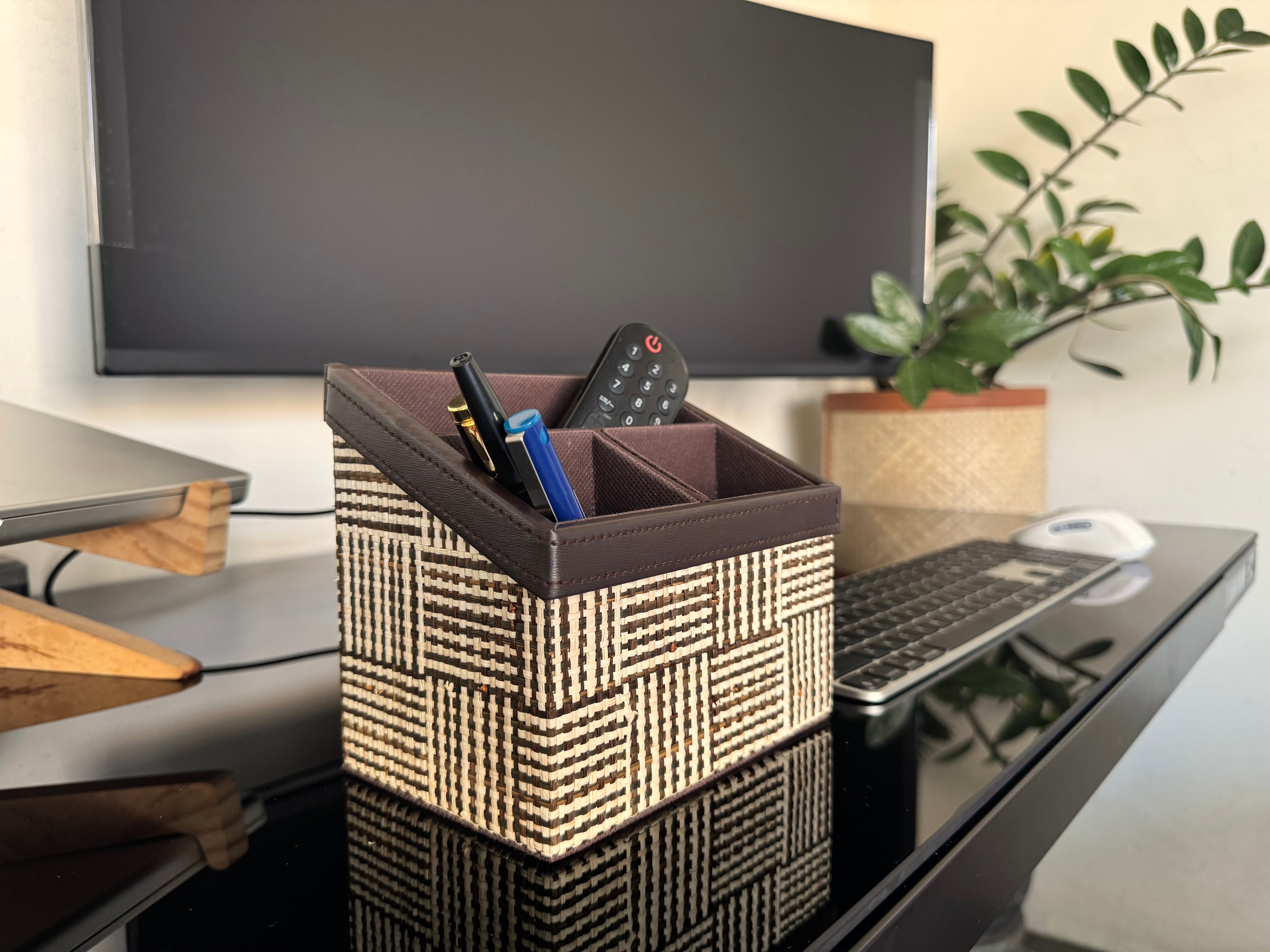 Pen Holder Sariki Raffia