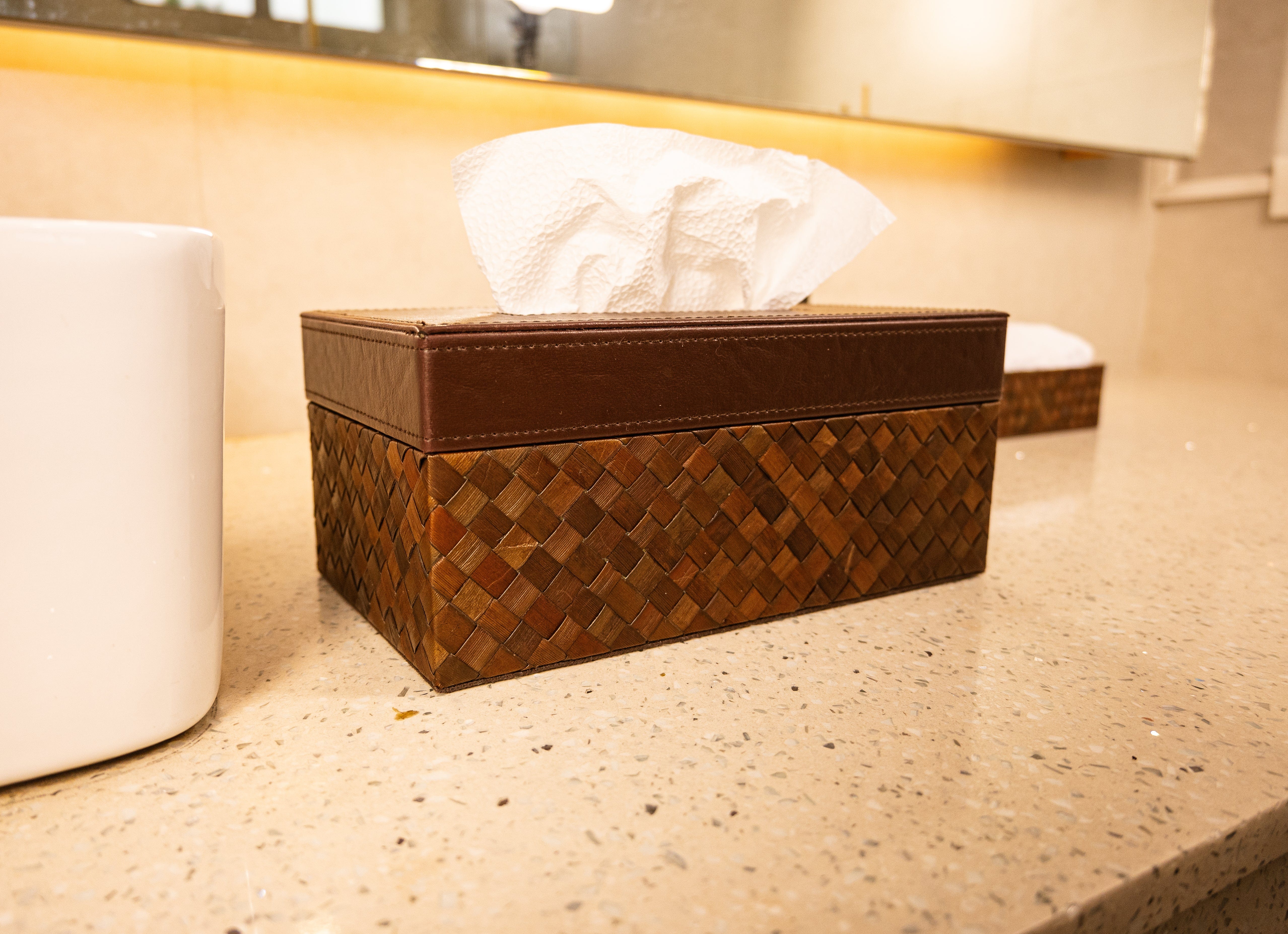 tissue box in pandan